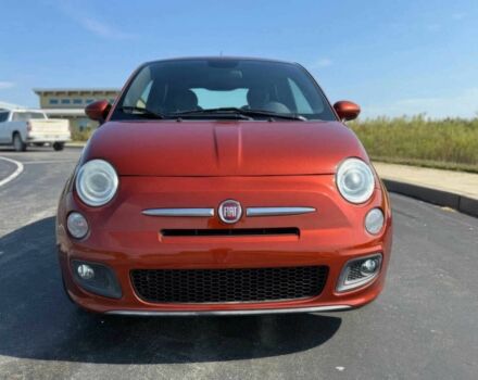 Оранжевый Фиат 500, объемом двигателя 1.4 л и пробегом 76 тыс. км за 6000 $, фото 1 на Automoto.ua