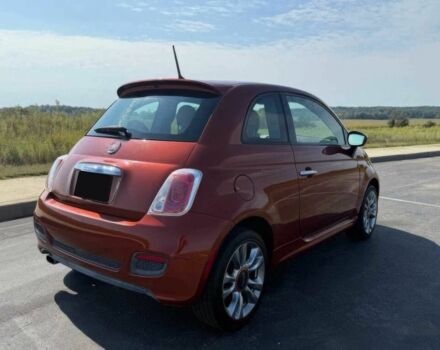 Оранжевый Фиат 500, объемом двигателя 1.4 л и пробегом 76 тыс. км за 6000 $, фото 6 на Automoto.ua