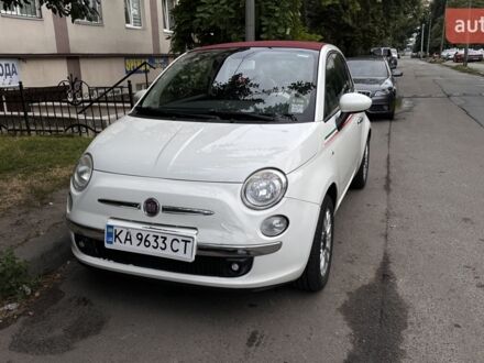 Белый Фиат 500C, объемом двигателя 1.4 л и пробегом 62 тыс. км за 5800 $, фото 1 на Automoto.ua