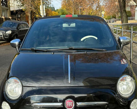 Чорний Фіат 500C, об'ємом двигуна 0.9 л та пробігом 76 тис. км за 7700 $, фото 2 на Automoto.ua