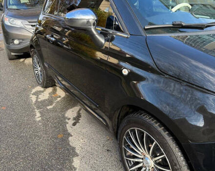 Чорний Фіат 500C, об'ємом двигуна 0.9 л та пробігом 76 тис. км за 7700 $, фото 3 на Automoto.ua