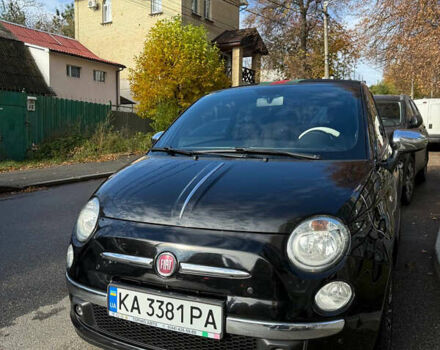 Чорний Фіат 500C, об'ємом двигуна 0.9 л та пробігом 76 тис. км за 7700 $, фото 1 на Automoto.ua