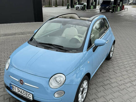 Фіат 500C 2017 у Кременчуге на Automoto.ua Синій Фіат 500C, об'ємом двигуна 1.4 л та пробігом 39 тис. км за 10500 $, фото 1 на Automoto.ua