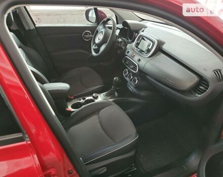 Красный Фиат 500X, объемом двигателя 1.4 л и пробегом 78 тыс. км за 14500 $, фото 5 на Automoto.ua