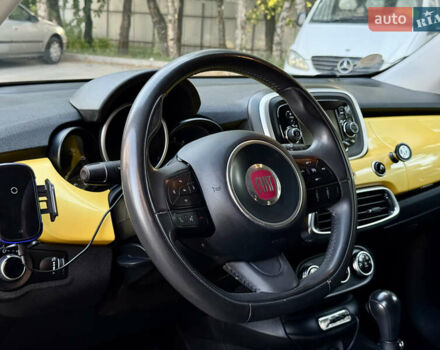 Желтый Фиат 500 X, объемом двигателя 2.4 л и пробегом 164 тыс. км за 9900 $, фото 17 на Automoto.ua