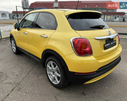 Желтый Фиат 500X, объемом двигателя 1.4 л и пробегом 95 тыс. км за 14190 $, фото 2 на Automoto.ua