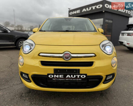 Желтый Фиат 500X, объемом двигателя 1.4 л и пробегом 95 тыс. км за 14190 $, фото 7 на Automoto.ua