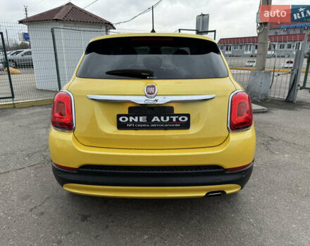 Желтый Фиат 500X, объемом двигателя 1.4 л и пробегом 95 тыс. км за 14190 $, фото 17 на Automoto.ua