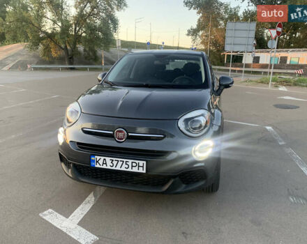 Серый Фиат 500 X, объемом двигателя 1.3 л и пробегом 77 тыс. км за 16400 $, фото 24 на Automoto.ua