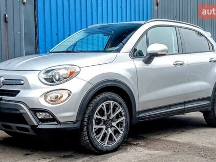 Серый Фиат 500X, объемом двигателя 2.4 л и пробегом 110 тыс. км за 9230 $, фото 1 на Automoto.ua