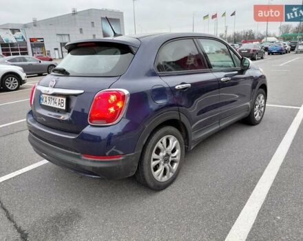 Синий Фиат 500X, объемом двигателя 2.36 л и пробегом 147 тыс. км за 10860 $, фото 11 на Automoto.ua