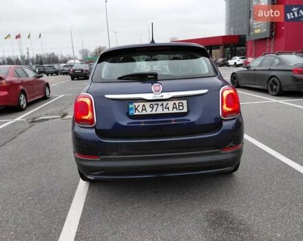 Синий Фиат 500X, объемом двигателя 2.36 л и пробегом 147 тыс. км за 10860 $, фото 16 на Automoto.ua