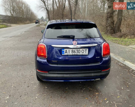 Синій Фіат 500X, об'ємом двигуна 2.4 л та пробігом 110 тис. км за 10800 $, фото 59 на Automoto.ua