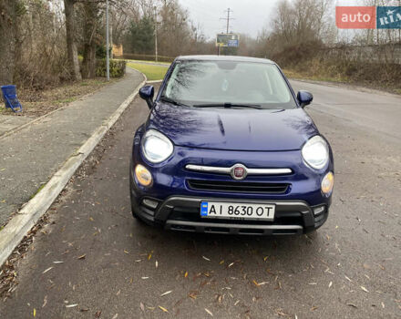 Синій Фіат 500X, об'ємом двигуна 2.4 л та пробігом 110 тис. км за 10800 $, фото 57 на Automoto.ua
