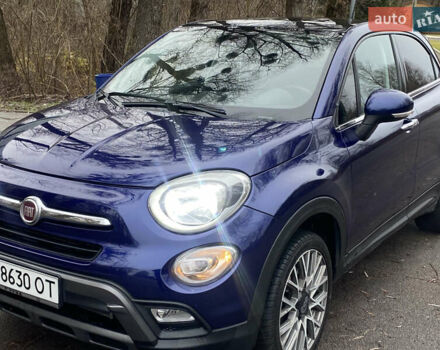 Синій Фіат 500X, об'ємом двигуна 2.4 л та пробігом 110 тис. км за 10800 $, фото 13 на Automoto.ua