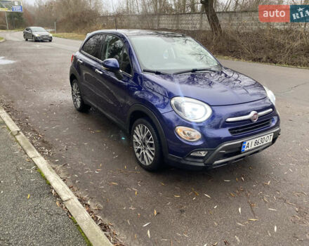 Синій Фіат 500X, об'ємом двигуна 2.4 л та пробігом 110 тис. км за 10800 $, фото 53 на Automoto.ua