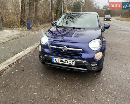 Синій Фіат 500X, об'ємом двигуна 2.4 л та пробігом 110 тис. км за 10800 $, фото 54 на Automoto.ua