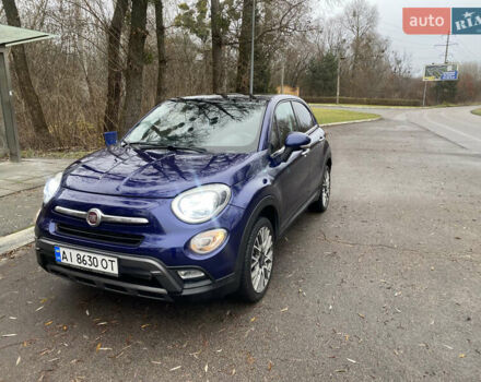 Синій Фіат 500X, об'ємом двигуна 2.4 л та пробігом 110 тис. км за 10800 $, фото 58 на Automoto.ua