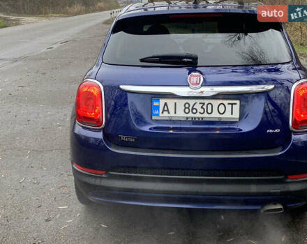 Синій Фіат 500X, об'ємом двигуна 2.4 л та пробігом 110 тис. км за 10800 $, фото 7 на Automoto.ua