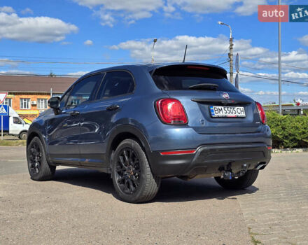 Синий Фиат 500 X, объемом двигателя 2.36 л и пробегом 51 тыс. км за 15800 $, фото 3 на Automoto.ua