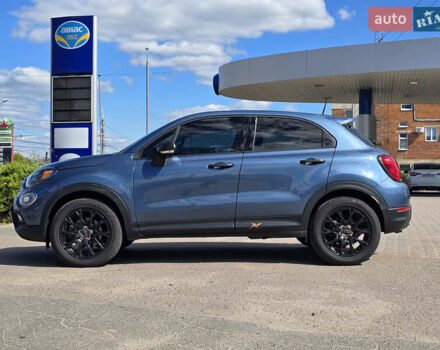 Синий Фиат 500 X, объемом двигателя 2.36 л и пробегом 51 тыс. км за 15800 $, фото 2 на Automoto.ua