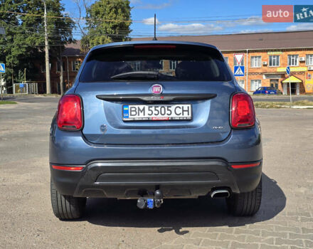 Синий Фиат 500 X, объемом двигателя 2.36 л и пробегом 51 тыс. км за 15800 $, фото 4 на Automoto.ua