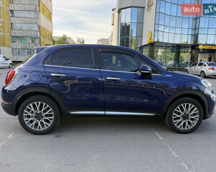 Синий Фиат 500 X, объемом двигателя 2.4 л и пробегом 53 тыс. км за 13500 $, фото 2 на Automoto.ua