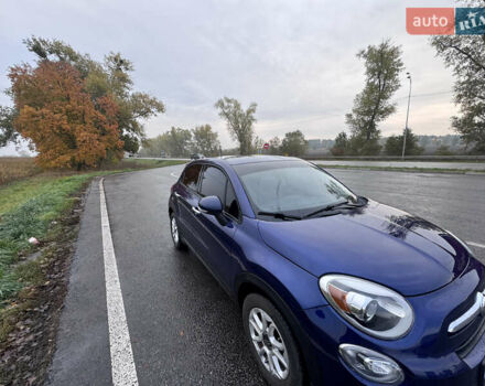 Синий Фиат 500 X, объемом двигателя 2.36 л и пробегом 121 тыс. км за 12400 $, фото 1 на Automoto.ua