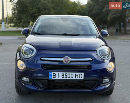 Синий Фиат 500 X, объемом двигателя 2.4 л и пробегом 53 тыс. км за 13500 $, фото 1 на Automoto.ua