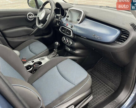 Синий Фиат 500X, объемом двигателя 2.36 л и пробегом 86 тыс. км за 12999 $, фото 12 на Automoto.ua