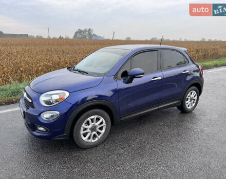 Синий Фиат 500 X, объемом двигателя 2.36 л и пробегом 121 тыс. км за 12400 $, фото 2 на Automoto.ua