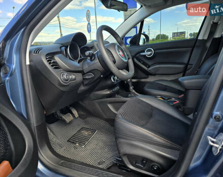 Синий Фиат 500 X, объемом двигателя 2.36 л и пробегом 51 тыс. км за 15800 $, фото 26 на Automoto.ua