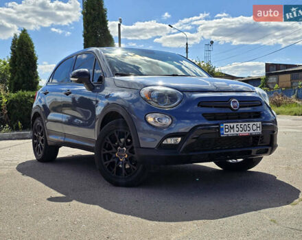 Синий Фиат 500 X, объемом двигателя 2.36 л и пробегом 51 тыс. км за 15800 $, фото 1 на Automoto.ua
