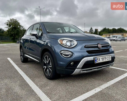 Синий Фиат 500X, объемом двигателя 2.36 л и пробегом 86 тыс. км за 12999 $, фото 1 на Automoto.ua