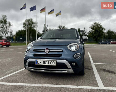 Синій Фіат 500X, об'ємом двигуна 2.36 л та пробігом 86 тис. км за 12999 $, фото 1 на Automoto.ua