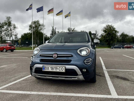 Синий Фиат 500X, объемом двигателя 2.36 л и пробегом 86 тыс. км за 12999 $, фото 1 на Automoto.ua