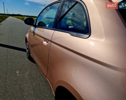 Бежевый Фиат 500e, объемом двигателя 0 л и пробегом 58 тыс. км за 13999 $, фото 16 на Automoto.ua
