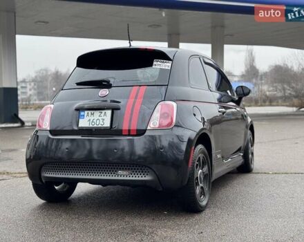Черный Фиат 500e, объемом двигателя 0 л и пробегом 143 тыс. км за 4800 $, фото 6 на Automoto.ua