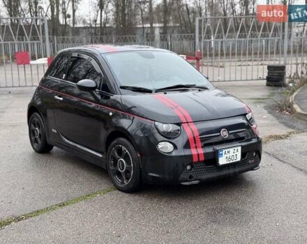 Черный Фиат 500e, объемом двигателя 0 л и пробегом 143 тыс. км за 4800 $, фото 4 на Automoto.ua