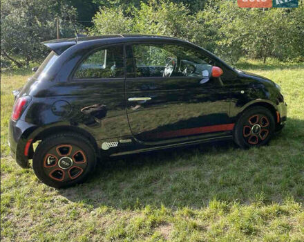 Черный Фиат 500e, объемом двигателя 0 л и пробегом 39 тыс. км за 9500 $, фото 1 на Automoto.ua