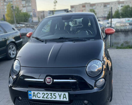Черный Фиат 500e, объемом двигателя 0 л и пробегом 66 тыс. км за 6800 $, фото 1 на Automoto.ua