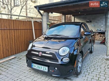 Черный Фиат 500e, объемом двигателя 0 л и пробегом 59 тыс. км за 9500 $, фото 1 на Automoto.ua