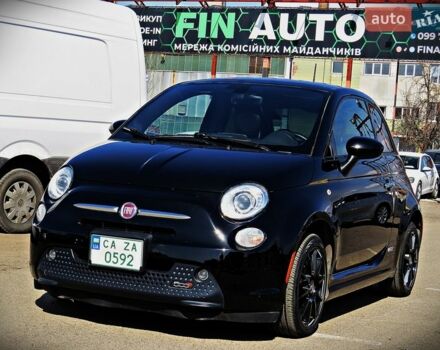 Чорний Фіат 500e, об'ємом двигуна 0 л та пробігом 64 тис. км за 8800 $, фото 1 на Automoto.ua