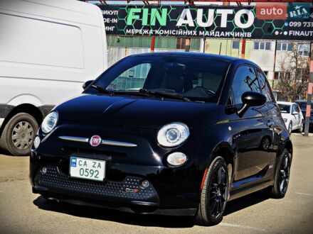 Чорний Фіат 500e, об'ємом двигуна 0 л та пробігом 64 тис. км за 7700 $, фото 1 на Automoto.ua