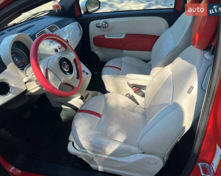 Красный Фиат 500e, объемом двигателя 0 л и пробегом 102 тыс. км за 5999 $, фото 10 на Automoto.ua
