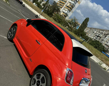 Красный Фиат 500e, объемом двигателя 0 л и пробегом 76 тыс. км за 7199 $, фото 4 на Automoto.ua