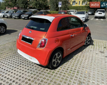 Красный Фиат 500e, объемом двигателя 0 л и пробегом 43 тыс. км за 7200 $, фото 6 на Automoto.ua