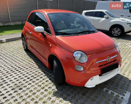 Красный Фиат 500e, объемом двигателя 0 л и пробегом 43 тыс. км за 7200 $, фото 3 на Automoto.ua