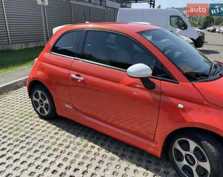 Красный Фиат 500e, объемом двигателя 0 л и пробегом 43 тыс. км за 7200 $, фото 4 на Automoto.ua