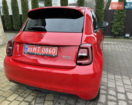 Красный Фиат 500e, объемом двигателя 0 л и пробегом 20 тыс. км за 15200 $, фото 8 на Automoto.ua